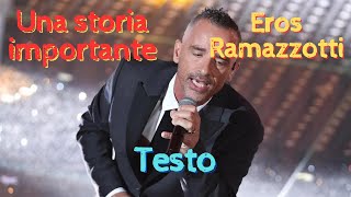 Una storia importante  Eros Ramazzotti  Album [upl. by Aidole854]