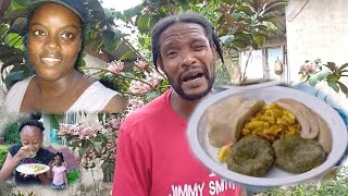 HOW TO COOK CALLALOO DUMPLINGS WITH CURRY ACKEE amp SALTFISH [upl. by Hourihan565]