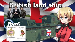 The British Landship Experience cursed tank simulator [upl. by Ecnatsnok599]