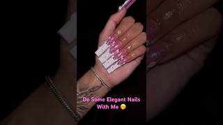 Classy Nails LIKE AND SUBSCRIBE 🥹💖 subscribe nails like viralvideo art 3d 3dflowers [upl. by Pascoe]