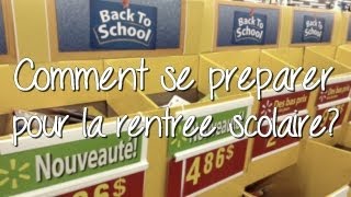 Retour à lécole   Conseils pour bien se préparer [upl. by Duff]