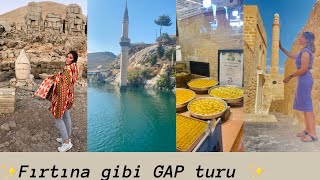 ✨Fırtına gibi GAP turu ✨ Mardin Gaziantep Adıyaman Diyarbakır ve Şanlıurfa [upl. by Roobbie]