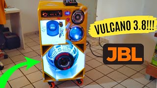 Conheça o Grave VULCANO 38 da JBL na caixa bob toppp somautomotivo [upl. by Ientruoc]