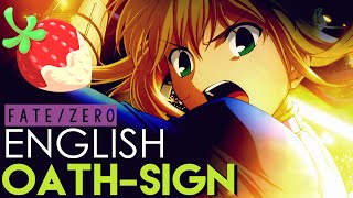 FateZero oathsign English Cover by Rikatwoo [upl. by Butterfield]