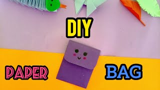 DIY paper bag  Easy paper crafts  Paper crafts [upl. by Adnoloy]