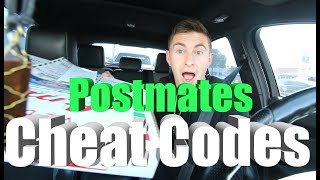 POSTMATES CHEAT CODES  How to maximize time make more money tips and tricks [upl. by Stent]