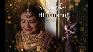 Ayushi amp Himanshu  Wedding Teaser  A Film By Nimje Studio  Indore [upl. by Acimaj]