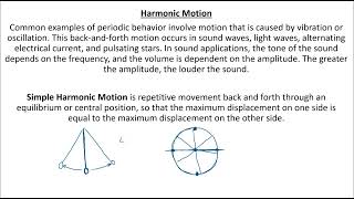 Introduction to Harmonic Motion [upl. by Euell]