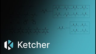 Ketcher  Molecules mode stereochemistry [upl. by Coughlin380]