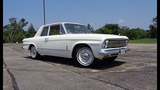 1966 Studebaker Commander 2 Door in Arctic White amp Ride on My Car Story with Lou Costabile [upl. by Ailaham]