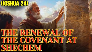 ✅ The Renewal of the Covenant in Shechem Joshua 24  Bible Stories [upl. by Aniras]