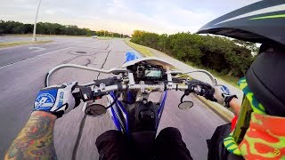 HOLY SHT THIS Bamp IS BAD  WR450 FIRST RIP [upl. by Brennan]