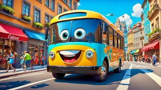 The Wheels on the Bus  Fun Travel Song  Nursery Rhymes amp Kids Songs [upl. by Becki]