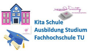 What is Fachhochschule  Grundschule  Gymnasium vs Realschule  Whats TU in Germany Studium [upl. by Teevens]