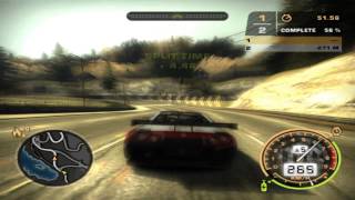 Nfs Most Wanted  Nissan GTR GT1 vs Mercedes CLK 500 HD [upl. by Landy]