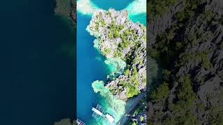 TWIN LAGOON A CORON NELLE FILIPPINE CON IL DRONE ❤️🌴🇵🇭 [upl. by Haiel]