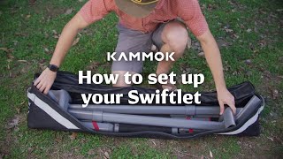 How to set up the Swiftlet portable hammock stand [upl. by Fredrika]