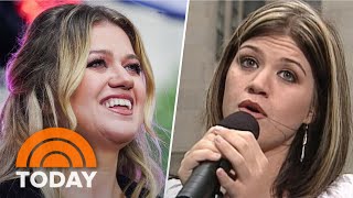 Kelly Clarkson looks back to her first time on TODAY [upl. by Akinahs]