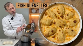 The art of regional French cuisine FISH QUENELLES AND NANTUA SAUCE [upl. by Durwin]