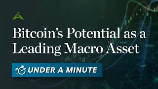 UnderaMinute Bitcoin’s Potential as a Leading Macro Asset [upl. by Mignon]