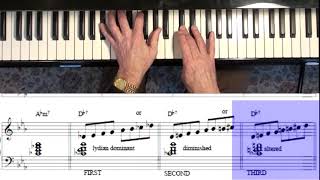 Jazz Piano College  Left Hand crappola  Green Dolphin Street [upl. by Jago592]