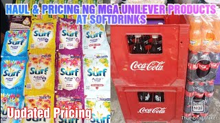 HAUL amp PRICING NG MGA UNILEVER PRODUCTS AT SOFTDRINKS•UPDATED PRICING [upl. by Aro]