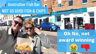 FISH amp CHIPS NOT SO GOOD Anstruther Fish Bar [upl. by Sussi]