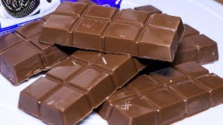 Oreo Dairy Milk  Chocolate Bars Recipe  Kanaks Kitchen [upl. by Anauqcaj]