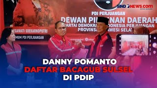 Maju Pilgub Sulsel Danny Pomanto Kembalikan Formulir Pendaftaran ke PDIP [upl. by Aham]