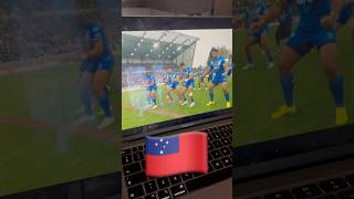 Toa Samoa Siva Tau 🇼🇸 Samoa vs England round 2 toasamoa 685 samoarugby rugbyleague [upl. by Christen]