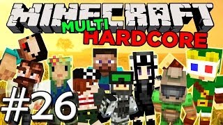 Minecraft MultiHardcore Episode 26  Fortapt i helvete [upl. by Aerdnahc]