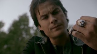 The Vampire Diaries 8x08  Damon finds Elenas necklace Stefan the rippers back HD [upl. by Asset816]