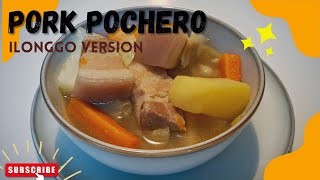 How to cook Pork Pochero Ilonggo style ll Pocherong Baboy ll Pork recipe ll Simple and easy recipe [upl. by Nesrac]