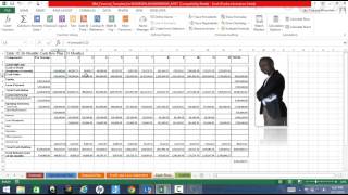 business plan excel template explained Cashflow by Albert Afuamhen [upl. by Ecyaj931]