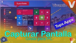 3 Mejores Programas Capturar Pantalla en Windows 10 8 y 7 [upl. by Anelad]