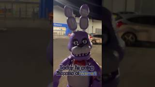 FNAF BONNIE Shops  WALMART SkateBoarding SkateBoard STOP MOTION ANIMATION fnaf stopmotion bonnie [upl. by Ayrolg]