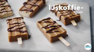 IJsjes maken van ijskoffie – recept – Allerhande [upl. by Carothers199]