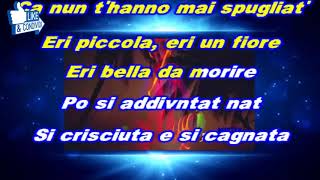 Daniele De Martino Ft Tony Colombo  Si Cagnata coro KARAOKE DEMO [upl. by Tedda596]