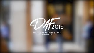 The Best of the Digital Analytics Forum 2018 [upl. by Dewayne867]