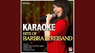 Somewhere In the Style of Barbra Streisand Karaoke Version [upl. by Ophelia601]