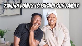 Zwandi Wants To Expand Our Family  Marriage Check In  VLOGTOBER  Mzwandile and Siza [upl. by Enelyt506]