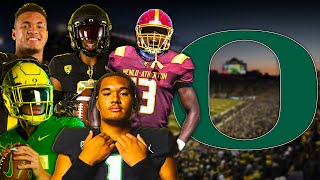 Oregon Ducks Top 5 Recruits Are All SCARY MONSTERS [upl. by Lavoie18]