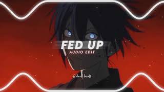 Fed Up  ghostemane「audio edit」 [upl. by Donald319]