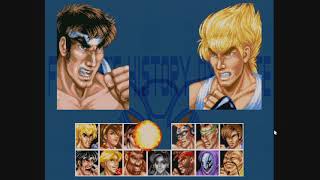 Fighters History Dynamite Sega Satunr por RGB [upl. by Flatto]