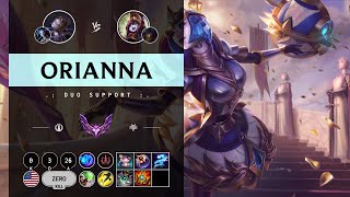 Orianna Support vs Lulu  NA Master Patch 1411 [upl. by Vinay]