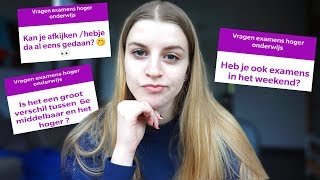 HOEVEEL HEREXAMENS HEB IK  vragen examens hoger onderwijs [upl. by Sallyanne]