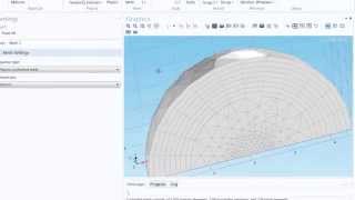 Automatically Mesh Perfectly Matched Layers in COMSOL Multiphysics [upl. by Nepets]