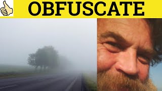 🔵 Obfuscate  Obfuscation Meaning  Obfuscate Examples  Obfuscate Definition  C2 Vocabulary [upl. by Thema]