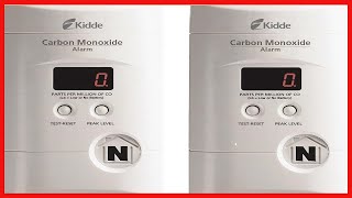 Kidde Nighthawk Carbon Monoxide Detector ACPlugIn with Battery Backup Digital Display Pack of 2 [upl. by Robillard]