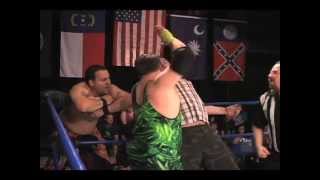 CWF MidAtlantic Wrestling The Killbillies vs Jesse Ortega amp Michael McAllister 42013 [upl. by Oilime]